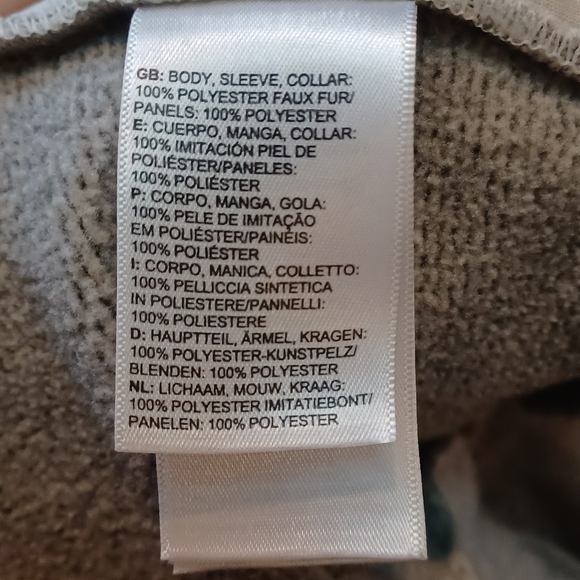 Northface Furry Fleece Jacket Size Small - Picture 6 of 6